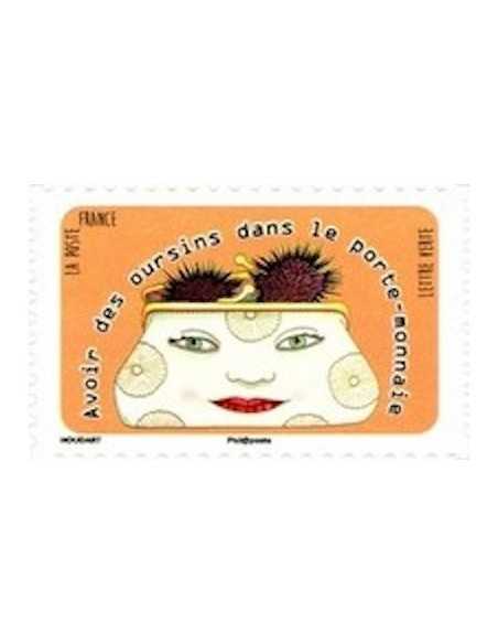 Timbre Poste Autoadhesif Obli N° 1314 philatelie foxtimbre