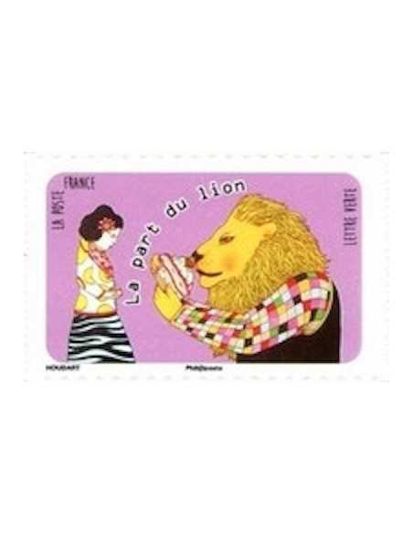 Timbre Poste Autoadhesif Obli N° 1317 philatelie foxtimbre