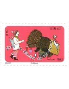 Timbre Poste Autoadhesif Obli N° 1319 philatelie foxtimbre