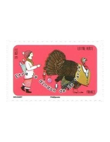 Timbre Poste Autoadhesif Obli N° 1319 philatelie foxtimbre