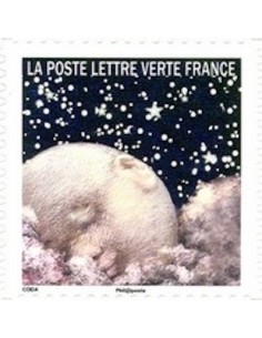 Timbre Poste Autoadhesif Obli N° 1334 philatelie foxtimbre