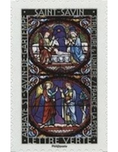 Timbre Poste Autoadhesif Obli N° 1353 philatelie foxtimbre