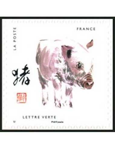 Timbre Poste Autoadhesif Obli N° 1385 philatelie foxtimbre