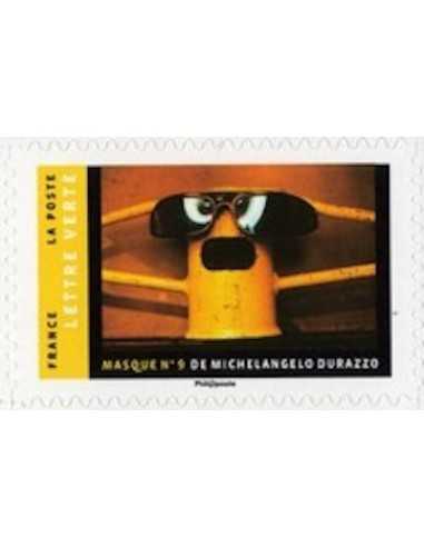 Timbre Poste Autoadhesif Obli N° 1401 philatelie foxtimbre