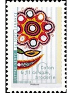 Timbre Poste Autoadhesif Obli N° 1421 philatelie foxtimbre