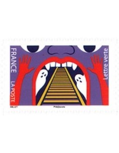 Timbre Poste Autoadhesif Obli N° 1430 philatelie foxtimbre