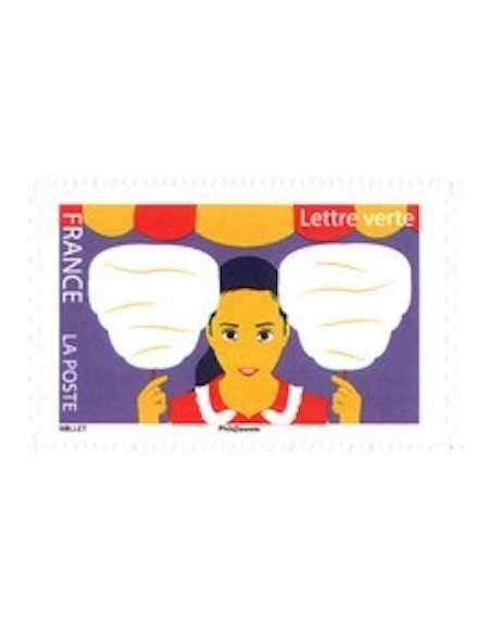 Timbre Poste Autoadhesif Obli N° 1432 philatelie foxtimbre