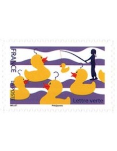 Timbre Poste Autoadhesif Obli N° 1435 philatelie foxtimbre