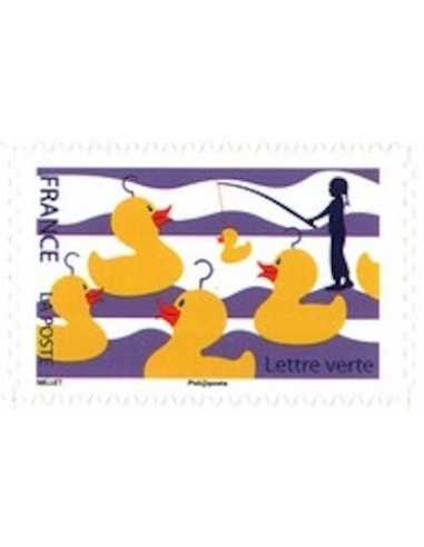 Timbre Poste Autoadhesif Obli N° 1435 philatelie foxtimbre