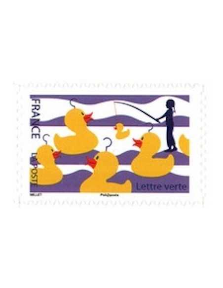 Timbre Poste Autoadhesif Obli N° 1435 philatelie foxtimbre