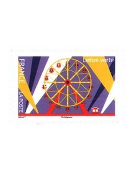 Timbre Poste Autoadhesif Obli N° 1437 philatelie foxtimbre