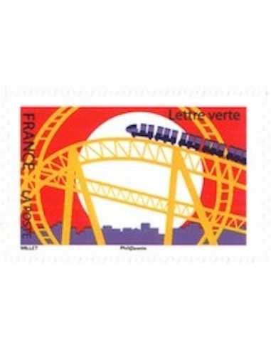 Timbre Poste Autoadhesif Obli N° 1438 philatelie foxtimbre