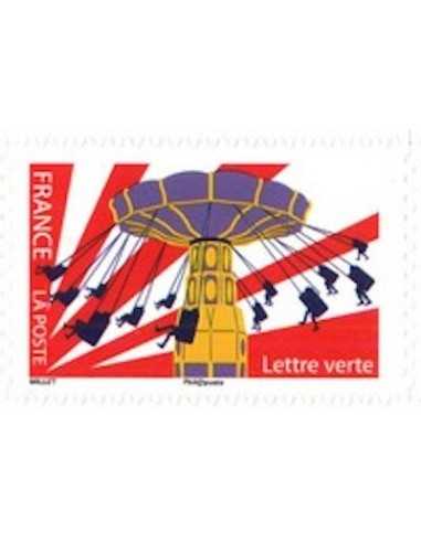 Timbre Poste Autoadhesif Obli N° 1440 philatelie foxtimbre