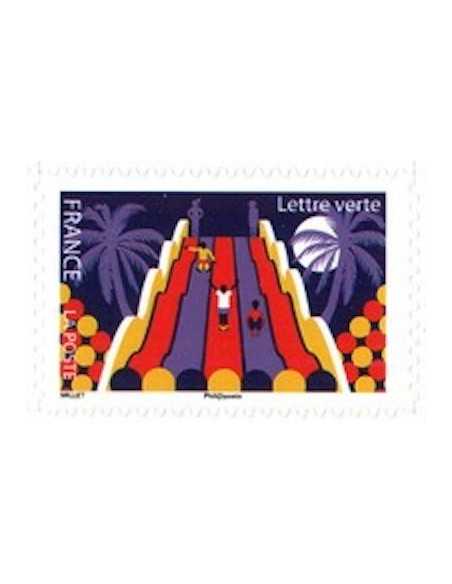 Timbre Poste Autoadhesif Obli N° 1441 philatelie foxtimbre