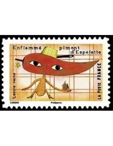 Timbre Poste Autoadhesif Obli N° 1454 philatelie foxtimbre