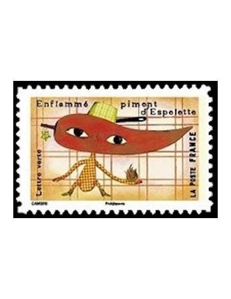 Timbre Poste Autoadhesif Obli N° 1454 philatelie foxtimbre