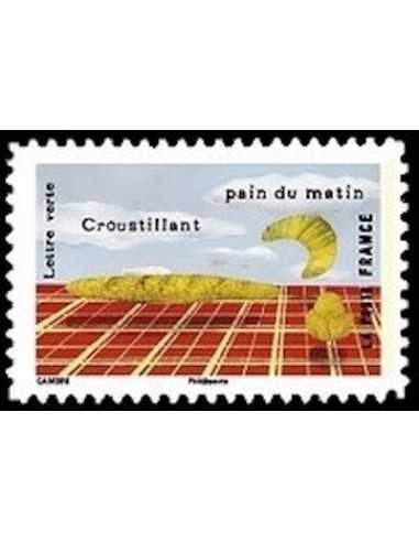 Timbre Poste Autoadhesif Obli N° 1456 philatelie foxtimbre