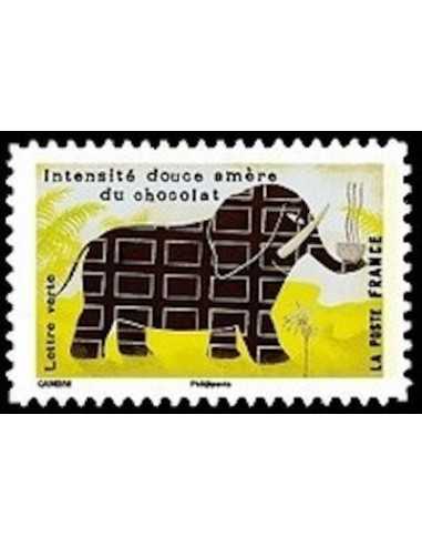 Timbre Poste Autoadhesif Obli N° 1457 philatelie foxtimbre