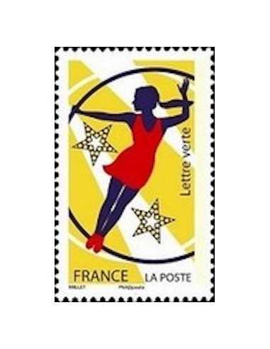 Timbre Poste Autoadhesif Obli N° 1484 philatelie foxtimbre