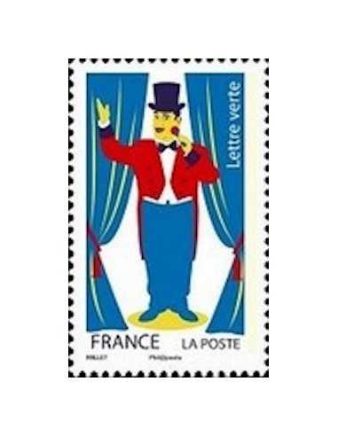 Timbre Poste Autoadhesif Obli N° 1488 philatelie foxtimbre