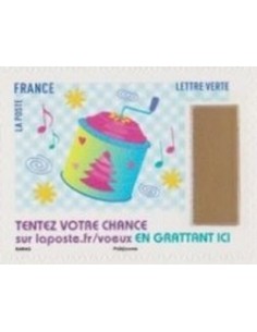 Timbre Poste Autoadhesif Obli N° 1495 philatelie foxtimbre