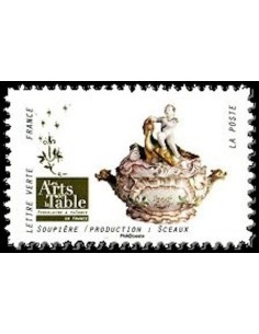 Timbre Poste Autoadhesif Obli N° 1536 philatelie foxtimbre