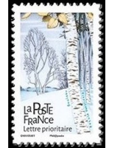 Timbre Poste Autoadhesif Obli N° 1605 philatelie foxtimbre