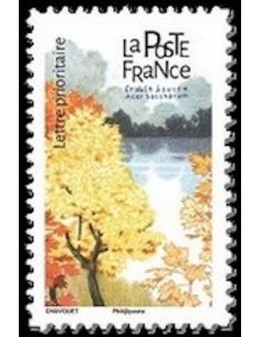 Timbre Poste Autoadhesif Obli N° 1611 philatelie foxtimbre