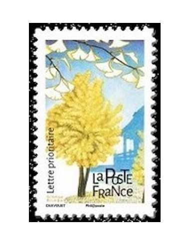 Timbre Poste Autoadhesif Obli N° 1614 philatelie foxtimbre