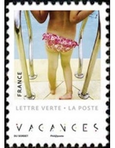 Timbre Poste Autoadhesif Obli N° 1744 philatelie foxtimbre