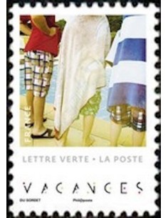 Timbre Poste Autoadhesif Obli N° 1746 philatelie foxtimbre