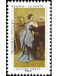 Timbre Poste Autoadhesif Obli N° 1833 philatelie foxtimbre