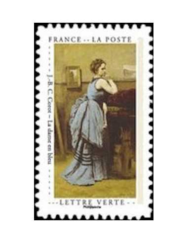 Timbre Poste Autoadhesif Obli N° 1833 philatelie foxtimbre