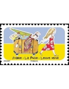 Timbre Poste Autoadhesif Obli N° 1876 philatelie foxtimbre