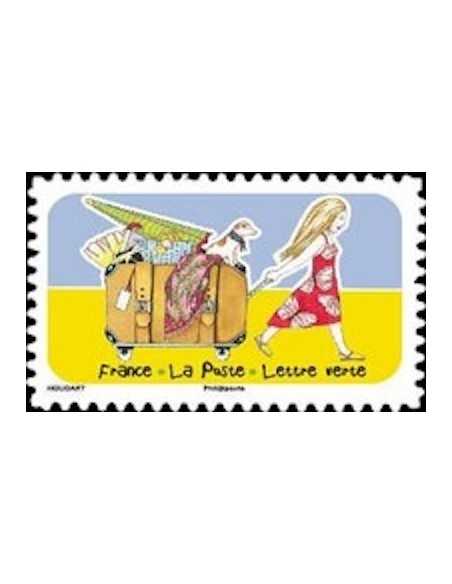 Timbre Poste Autoadhesif Obli N° 1876 philatelie foxtimbre