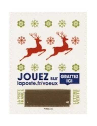 Timbre Poste Autoadhesif Neuf ** N° 1644 philatelie foxtimbre