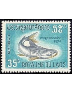 Timbre Poste Laos N° 0157 Obli philatelie foxtimbre