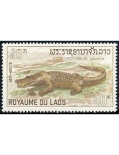 Timbre Poste Laos N° 0168 Obli philatelie foxtimbre