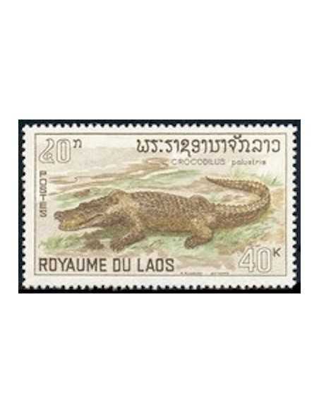 Timbre Poste Laos N° 0168 Obli philatelie foxtimbre