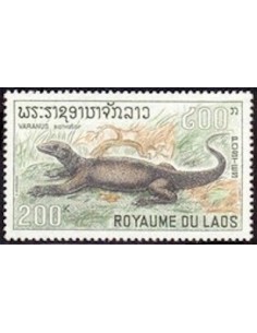 Timbre Poste Laos N° 0170 Obli philatelie foxtimbre