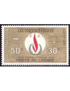 Timbre Poste Laos N° 0172 Obli philatelie foxtimbre
