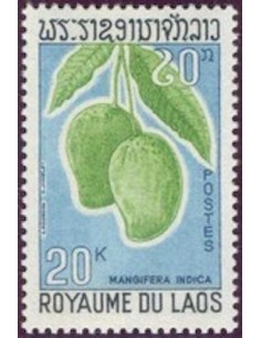 Timbre Poste Laos N° 0185 Obli philatelie foxtimbre