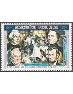 Timbre Poste Laos N° 0286D Obli philatelie foxtimbre