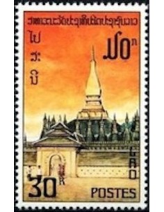 Timbre Poste Laos N° 0299 Obli philatelie foxtimbre