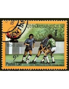 Timbre Poste Laos N° 0400 Obli philatelie foxtimbre