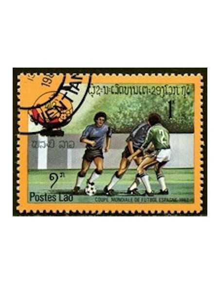 Timbre Poste Laos N° 0400 Obli philatelie foxtimbre