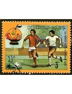 Timbre Poste Laos N° 0402 Obli philatelie foxtimbre