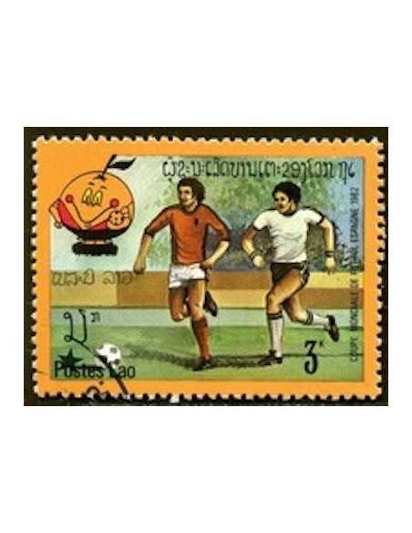 Timbre Poste Laos N° 0402 Obli philatelie foxtimbre