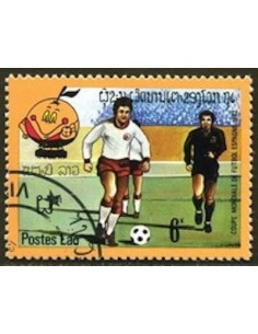 Timbre Poste Laos N° 0405 Obli philatelie foxtimbre