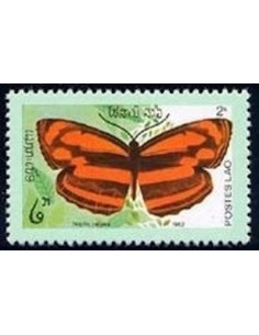 Timbre Poste Laos N° 0407 Obli philatelie foxtimbre